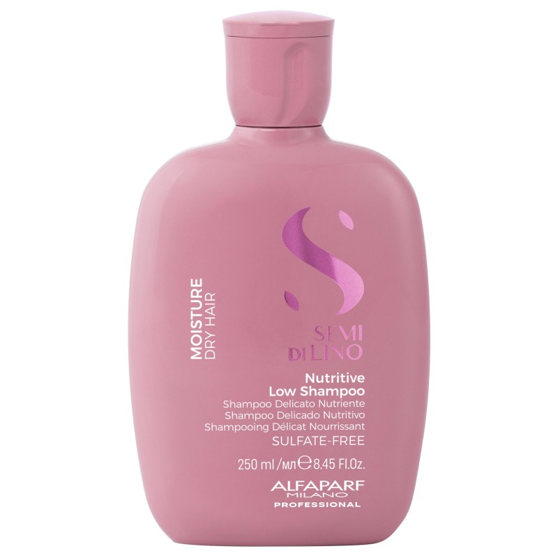 Alfaparf Semi Di Lino Moisture Shampoo - Szampon Nawilżający Do Włosów Suchych, 250 Ml