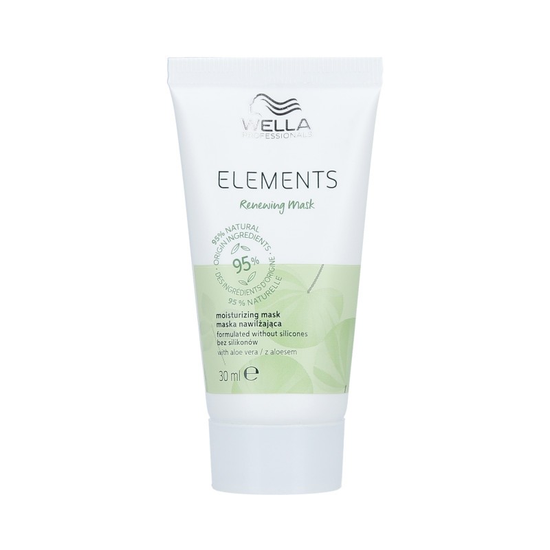 Wella Maska Elements Renewing Nawilżająco Wygładzająca 30 ml