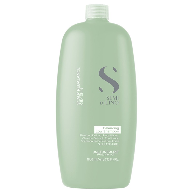 Alfaparf Semi Di Lino Scalp Rebalance Purifying Szampon Do Tłustej Skóry Głowy 1000 ml