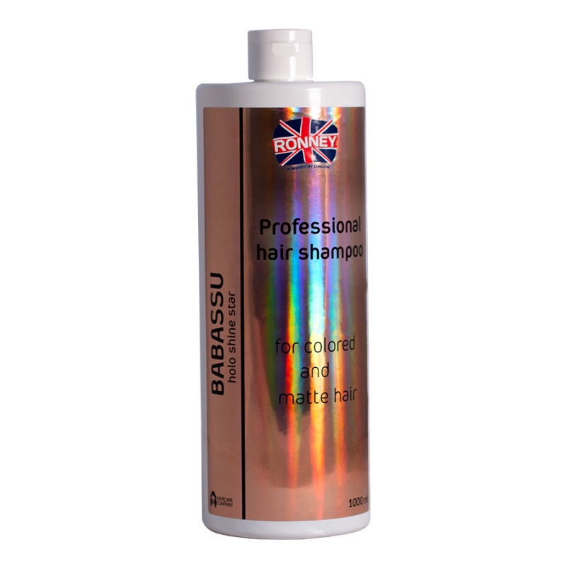 Ronney Holo Shine Star Babassu Oil Shampoo - Szampon Energetyzujący Do Włosów Farbowanych I Matowych 1000 Ml