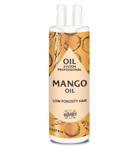 Ronney Professional Oil System Low Porosity Hair Olej Do Włosów Niskoporowatych Mango 150 ml