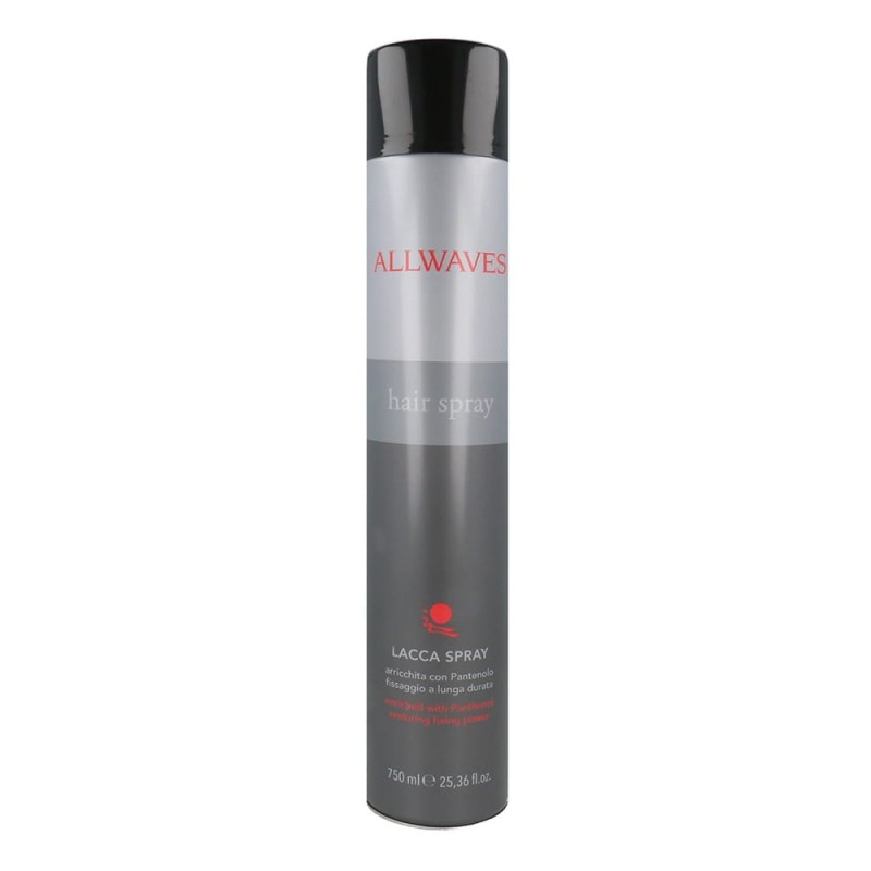 Mocno Utrwalający Lakier Do Włosów Allwaves Hair Spray 750 Ml