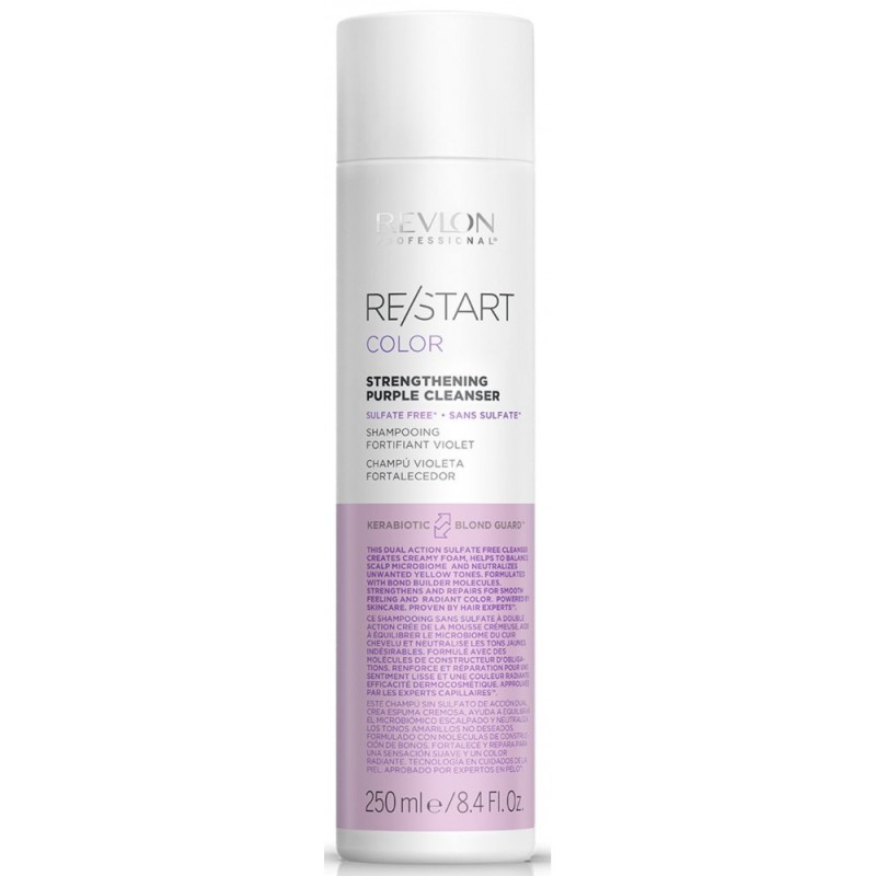 Revlon Professional Restart Color Wzmacniający Szampon Do Włosów Blond 250ml