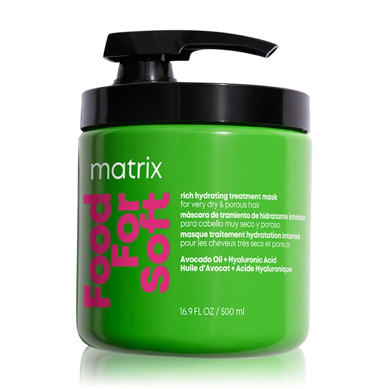 Matrix Food For Soft Intensywnie Nawilżająca Maska Do Włosów Suchych 500ml