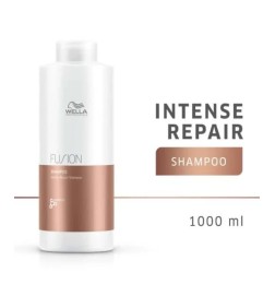 Wella Fusion - Intensywnie Odżywiający I Odbudowujący Szampon Do Włosów Zniszczonych 1000 Ml