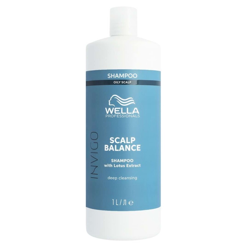 Wella Invigo Pure - Szampon Oczyszczający I Odświeżający 1000 Ml