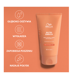 Wella Invigo Nutri-Enrich Krem Wygładzający Do Włosów Puszących Się 150 Ml