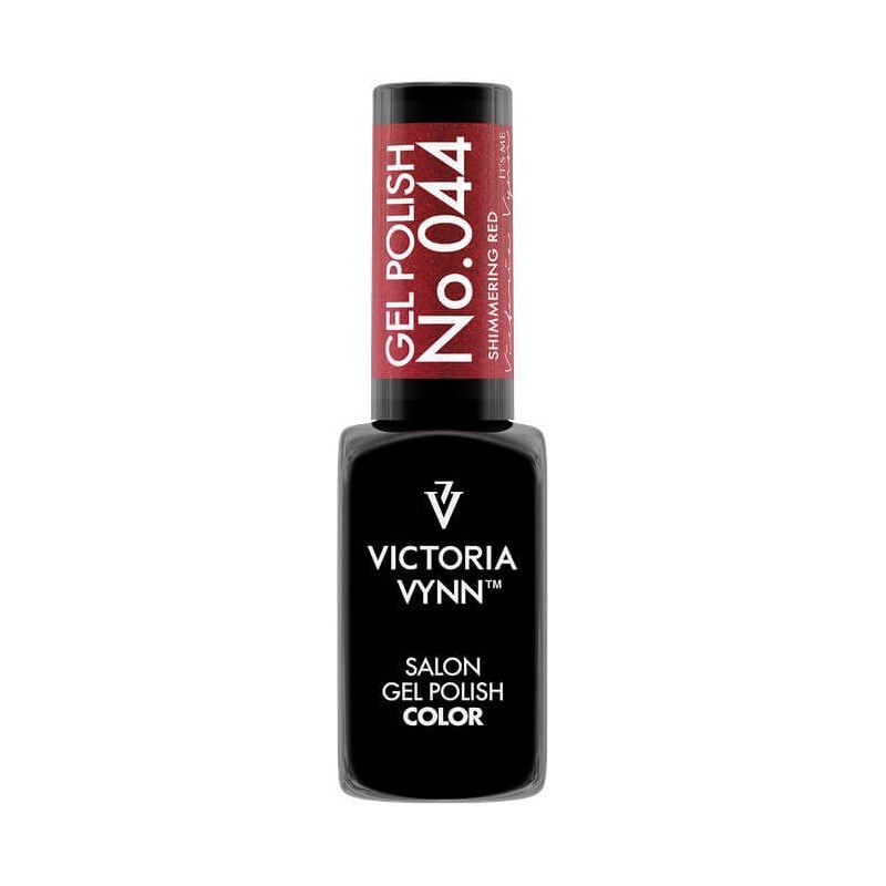 Lakier Hybrydowy Victoria Vynn Gel Polish No.044 Shimmering Red 8ml