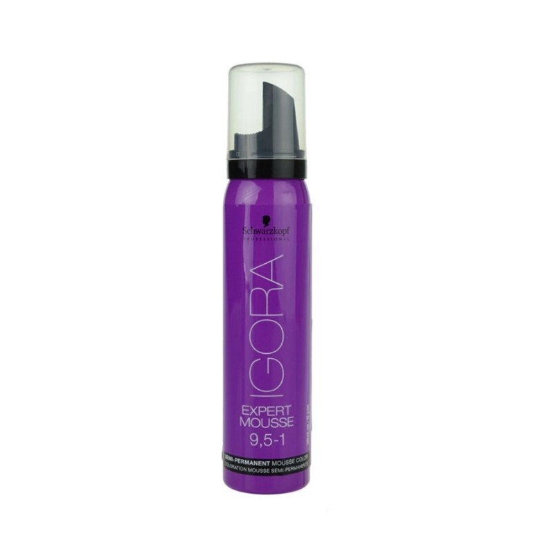 Schwarzkopf IGORA Expert Mousse Pianka Koloryzująca Do Włosów 9.5-1 Perłowy 100ml