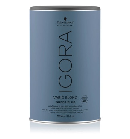 Schwarzkopf Rozjaśniacz do Włosów Igora Vario Blond Super Plus 450g