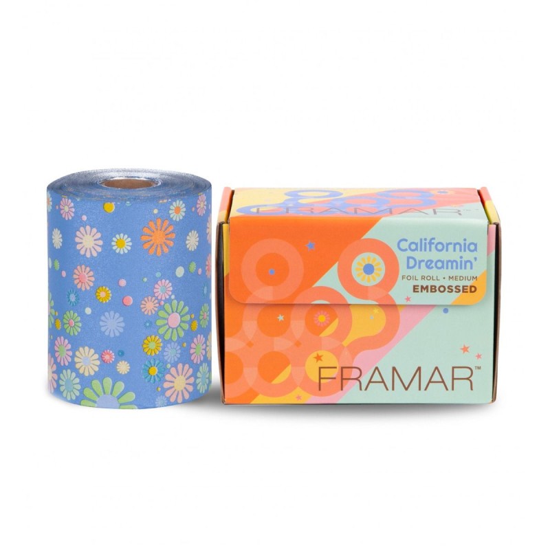 Framar - Folia Fryzjerska California Dreamin' Embossed Roll 100m