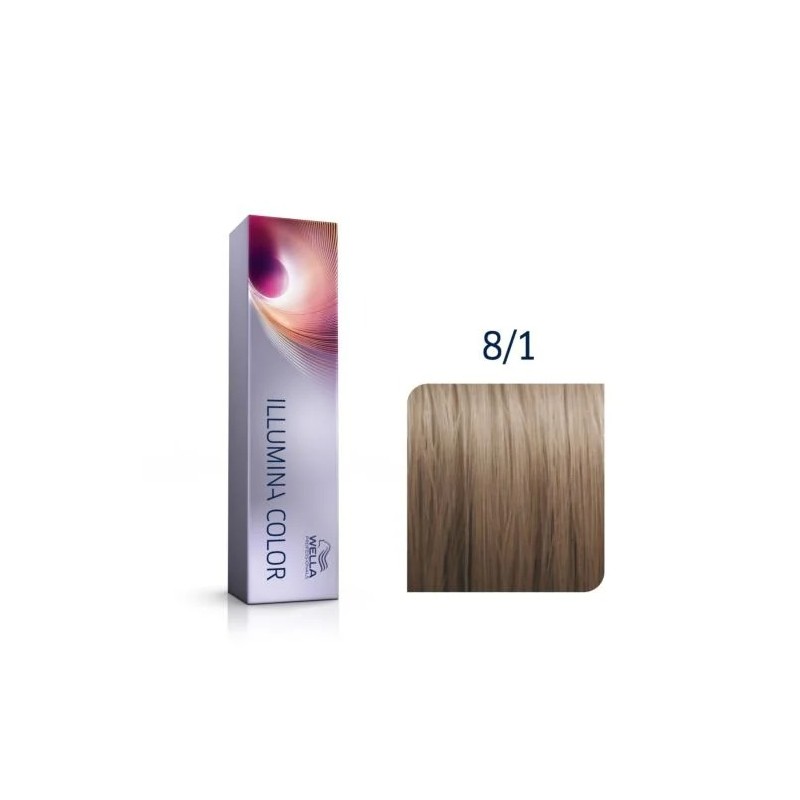 Wella Illumina Color - Farba do Włosów 8/1 60ml