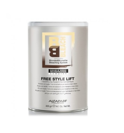 Alfaparf Milano BLonde&Brunette Bleaching System Free Style Lift 7 - Puder rozjaśniający do 7 tonów Free Style Lift 400g