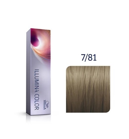 Wella Illumina Color - Farba do Włosów 7/81 60ml