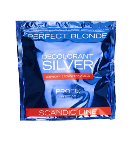 Rozjaśniacz do Włosów Profis Scandic Decolorant Silver 500 g