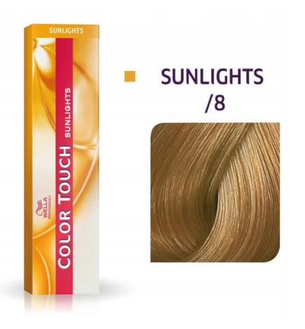 Wella Color Touch Sunlights - Farba do Włosów /8 60ml