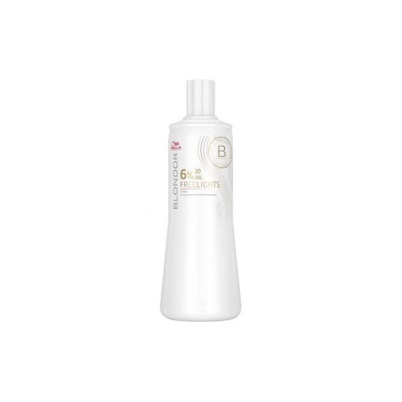 Wella Blondor Freelights Emulsja Do Mieszania Z Proszkiem 6% 1000 ml