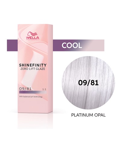 Wella Farba Shinefinity 09/81 Pearl Demipermanentna, 60 Ml