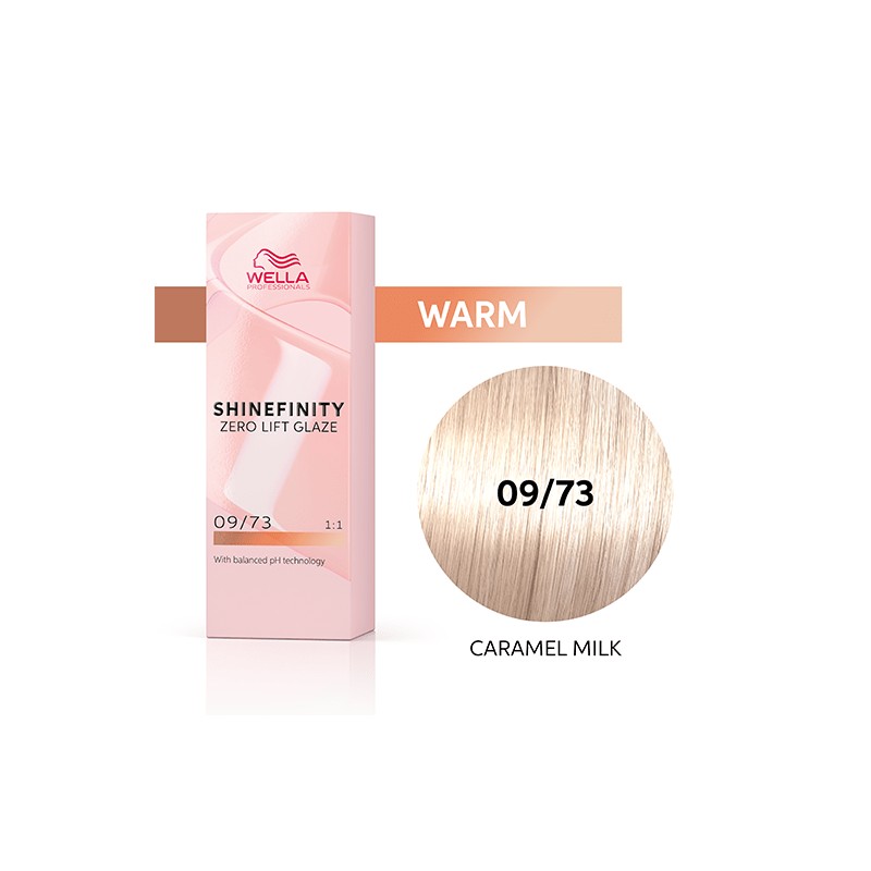 Wella Farba Shinefinity 09/73 Gold Demipermanentna, 60 Ml