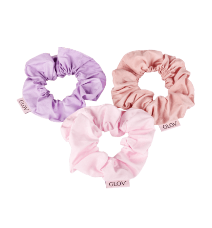 Glov - Gumki do Włosów Scrunchies 3-Pak Cotton