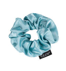 Glov - Gumki do Włosów Scrunchies 3-Pak Silk Satine Blue Set