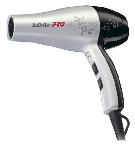 Babyliss PRO Suszarka do Włosów z Jonizacją 2000W Perłowo-Czarna