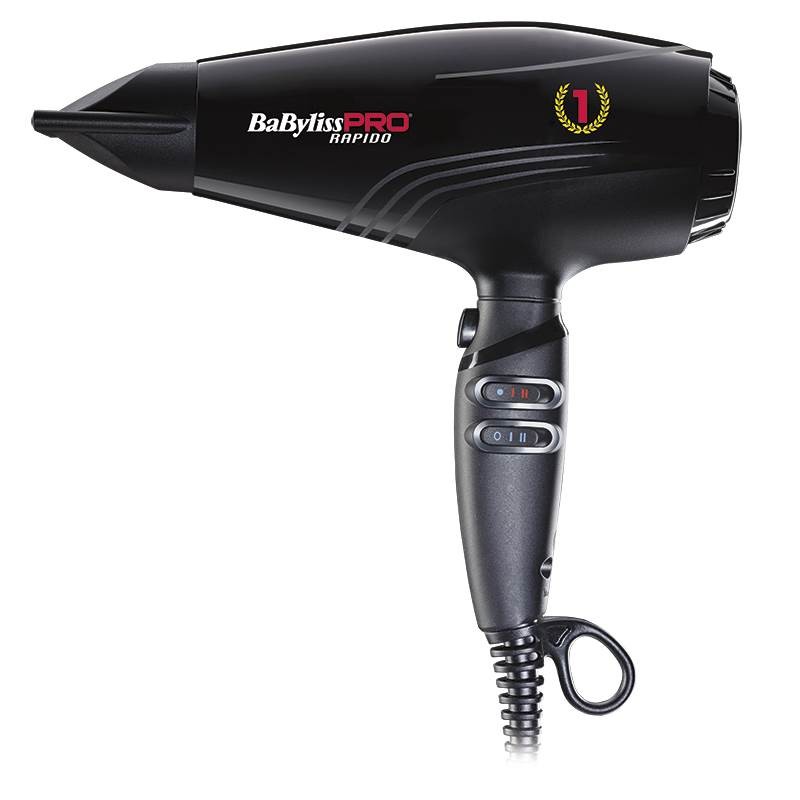 Babyliss PRO Suszarka Rapido - Black