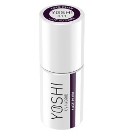 Lakier Hybrydowy Yoshi 311 Late Plum 6ml