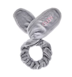 Glov Opaska Na Głowę Do Makijażu Bunny Ears Grey