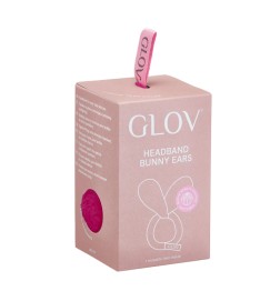 Glov Opaska Na Głowę Do Makijażu Bunny Ears Pink