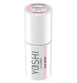 Lakier Hybrydowy Yoshi 211 Pink Bride 6ml