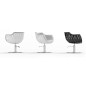 Gamma&Bross Fotel Fryzjerski Pearl Chair Black