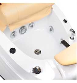 Fotel do pedicure z masażem BR-2307 Beżowy