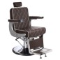 Fotel barberski LUMBER BH-31825 Brązowy LUX