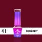 Lakier Hybrydowy MollyLac Elite Woman Burgundy Nr.41 5ml