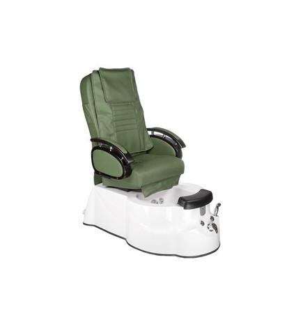 Fotel do pedicure z masażem BR-3820D Zielony