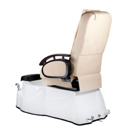 Fotel do pedicure z masażem BR-3820D Kremowy