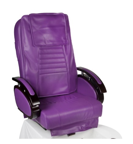 Fotel do pedicure z masażem BR-3820D Fioletowy