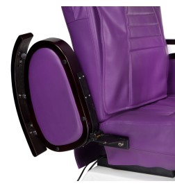 Fotel do pedicure z masażem BR-3820D Fioletowy