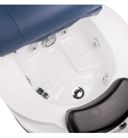 Fotel do pedicure z masażem BR-3820D Niebieski