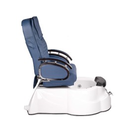 Fotel do pedicure z masażem BR-3820D Niebieski