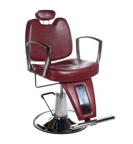 Fotel barberski HOMER II BH-31275 Czerwony