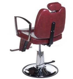 Fotel barberski HOMER II BH-31275 Czerwony