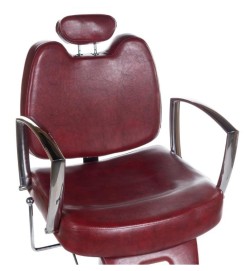 Fotel barberski HOMER II BH-31275 Czerwony