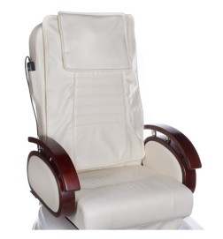 Fotel do pedicure z masażem BR-2307 Kremowy