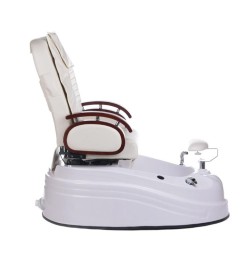 Fotel do pedicure z masażem BR-2307 Kremowy