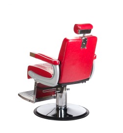 Fotel barberski ODYS BH-31825M Czerwony