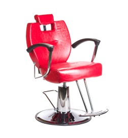 Fotel barberski HEKTOR BH-3208 Czerwony