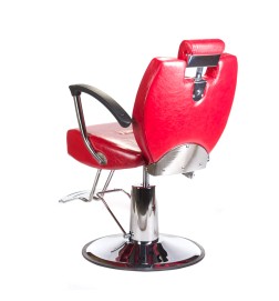 Fotel barberski HEKTOR BH-3208 Czerwony