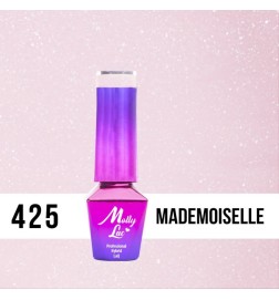 Lakier Hybrydowy MollyLac Madame French Mademoiselle Nr.425 5ml